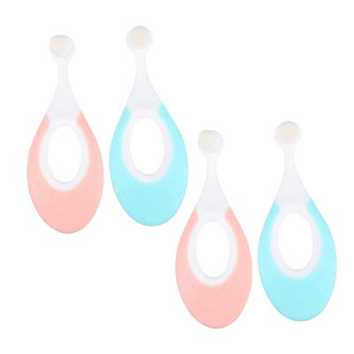 LALAFINA 8pcs Tooth Brush Bristles Training Toothbrush for Boys and Girls Boy Girl Tooth Brush Newborn Toothbrush for Teething