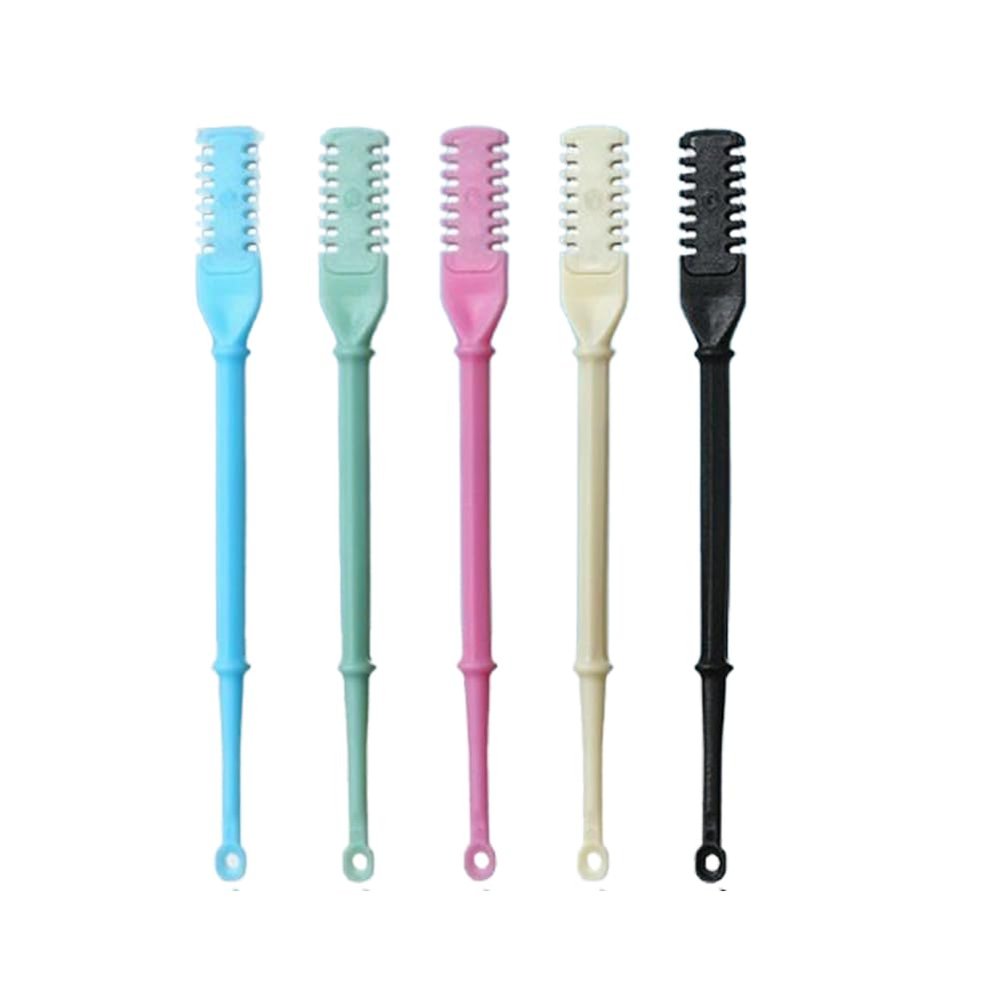 ARFUKA Manual Rotating Nose Hair Trimmer with Ear Picker, Painless Nasal Hair Remover for Men Women, Personal Grooming & Travel Essential ToolPack of 5