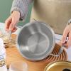 SUNMME Korean Ramen Stainless Steel Casserole Cooking kitchen utensils: Milk Warmer kitchen utensils Soup kitchen utensils Stainless Steel Cookware for Cooking Hot kitchen view 3
