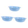 SUNMME 3pcs Omatome Lunchbox Container Vegetable Container Casserole Stew Pot Braiser Pan Enamel Dinnerware Storage Basin Vegetable Washing Basins Fruit Washing Container P view 1