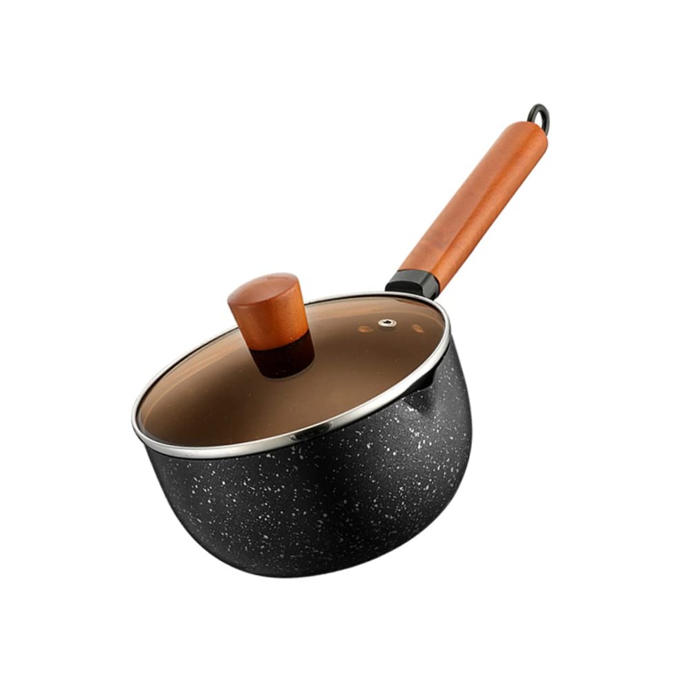 SUNMME Snow Pan StockKitchen Utensils with Lid Saucepan with Lid Butter Small Casserole Cheese Fountain Kitchen Utensils Pasta Kitchen Utensils Household StockKitchen Utens
