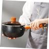 SUNMME Snow Pan StockKitchen Utensils with Lid Saucepan with Lid Butter Small Casserole Cheese Fountain Kitchen Utensils Pasta Kitchen Utensils Household StockKitchen Utens view 2