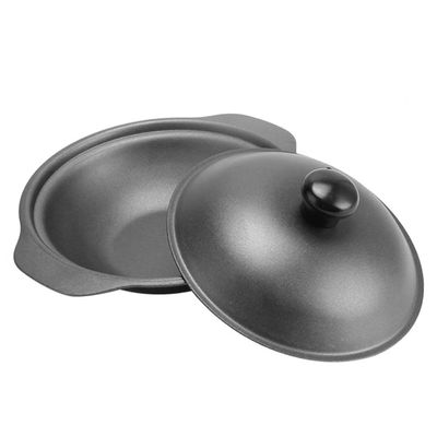 SUNMME INNAL Rice Container Cast Iron Covered Casserole Selected Pots and UtensilsOven Skillet Enamel Shallow Cookware Braising Pan Stew Selected Pots and UtensilsMetal Sto