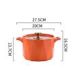 SUNMME glass cooking Kitchen utensils Casserole Stew Kitchen utensils Household Gas High Temperature Ceramic Kitchen utensils Soup Kitchen utensils Gas Stove Special Soup K view 2