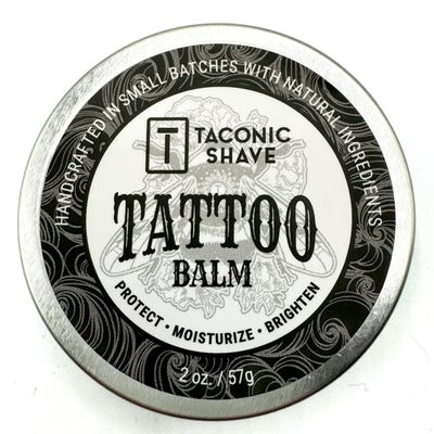 Taconic Shave, Ultra-Moisturizing Tattoo Balm for Condiitioining and Mainntiaince to make Tattoos lmore Vibrand
