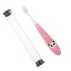 IWOWHERO Supple Manual Boy Girl's Toothbrush Fine Bristles for Years Old Comes Practical Storage Bucket for Oral Care view 1