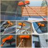 20+ Foot High Reach Dusting Kit with 3-13 ft Extension Pole //2 in 1 Window Cleaning Kit // High Ceiling Duster // Cobweb Microfiber Duster // Outdoor & Indoor Extendable Duster Cleaning Kit view 4