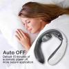 Relaxnecker Neck Massager,Portable Heated Neck Massager for Pain Relief,Therahome Neck Massager,Portable Neck Massager,4 Massage Modes,15 Levels of Intensity (Remote Heating +Electrode Plate) view 3