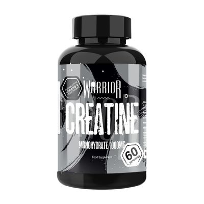 Warrior Creatine Monohydrate Tablets  3000mg Per Serving  Supplement for Performance  Supports Muscle Growth  Unflavoured  Suitable for Men & Women  Vegan & Vegetarian Friendly (180 Capsules)