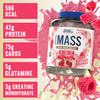 Applied Nutrition Critical Mass Professional - Weight Gain Protein Powder, High Calorie Weight Gainer, Lean Mass (2.4kg - 16 Servings) (White Chocolate Raspberry) view 2