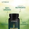 Ambrosial Spirulina Capsules 500mg - Highly Dosed Tablets, Vegan, No Additives, Protein Powder, Greens Powder, Spirulina and Chlorella Capsules, Immune System Booster (Pack of 1-120) view 3