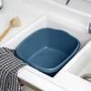 32cm Square Washing Up Bowl With Integral handles Perfect for Kitchen Sink, Basin Use 9L Litre 32cm x 32cm x 15cm Easy to Use Bowl High Grade Plastic (12) view 3