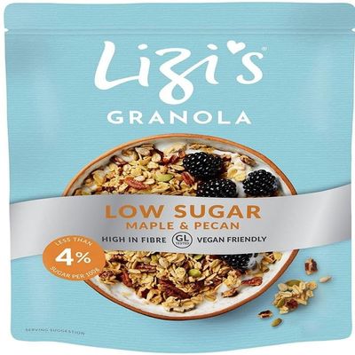 Lizis Granola Low Sugar Maple & Pecan DAIRY 450g