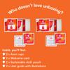 Asan Menstrual Cup - Heavy Flow (2 Pack) | Easy Insertion & Removal with Special Ring Design | 12 Hour Leakproof Protection & Reusable | Medical Grade Silicone I Eco-Friendly Period Products & Pouch view 4