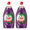 STAR FASHION GLOBAL LTD Fairy Platinum Wild Berry Washing Up Dishwashing Soap Liquid - Quickwash- New And Improved Formula - (2x820ml) view 1