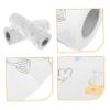 SOLUSTRE 2 Rolls Disposable Dish Cloths Non-woven Kitchen Towels for Washing Dishes for Tableware Wipe Use in Home Kitchen Random Style view 3