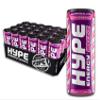 Hype Energy BUZZ MarshMallow Madness Energy Drink - 24x250ml | Caffeine Content, Taurine & 5 x B-Vitamins | Vegan, Gluten Free | Power Up & Fuel Your Day with berrylicious marshmallow view 1