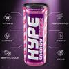 Hype Energy BUZZ MarshMallow Madness Energy Drink - 24x250ml | Caffeine Content, Taurine & 5 x B-Vitamins | Vegan, Gluten Free | Power Up & Fuel Your Day with berrylicious marshmallow view 4