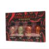 Chilli Skulls Hot Sauce Set, 4pk Spicy Sauce Collection, Perfect for Foodie Enthusiasts, Unique Gourmet Gift Box view 2