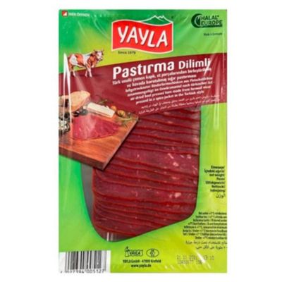 Yayla Turkish Sliced Pastirma Beef 100 gr