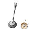 Pot Brush Scrubber - Stainless Steel Pans Scouring Scrubber Non-Slip Brush - Kitchen Utensils for Dishwashing Sink, Iron Pots, Bowl, Plates, Non-Stick Pans Bellv view 1