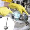 Pot Brush Scrubber - Stainless Steel Pans Scouring Scrubber Non-Slip Brush - Kitchen Utensils for Dishwashing Sink, Iron Pots, Bowl, Plates, Non-Stick Pans Bellv view 3
