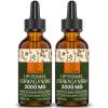 AureaSalus Liposomal Ashwagandha Drops 2000mg, Pure Natural Ashwagandha Extract, Enrich Probiotics & Black Pepper Extract, Stress Relieve Supplements, Increase Energy (60 ml (Pack of 2))