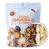 VIGOROUS MOUNTAINS Mushroom Chips Veggie Snacks - Dried Shiitake and King Oyster Good Salted Crisp Mix - Grocery Vegetable Snack Chip 250g view 1