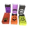 ABOOFAN Halloween Party Favors Kraft Paper Bags 6 Pcs Halloween Candy Bags for Biscuits Chocolates view 2