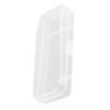 Galepromot White Transparent Shaving Box for Shaver Razor, Razor Protector Plastic Box Cover Container Storage for Manual Razor, System Razor and Brush Stands view 1