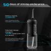 ALIWO Rechargeable Water Flosser Cleaner 6 Cleaning Modes, 4 Nozzles, Ipx7 Waterproof Portable Flosser Suitable for Traveling and Home Use (Color : White) view 3