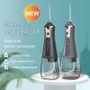 300Ml Portable Dental Flosser 4 Cleaning Modes Ipx7 Water Resistant Adult and Children Braces Oral Care Dental Water Flosser Teeth Cleaner (Color : White) view 2