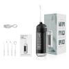 ALIWO Rechargeable Water Flosser Cleaner 6 Cleaning Modes, 4 Nozzles, Ipx7 Waterproof Portable Flosser Suitable for Traveling and Home Use (Color : Black) view 1