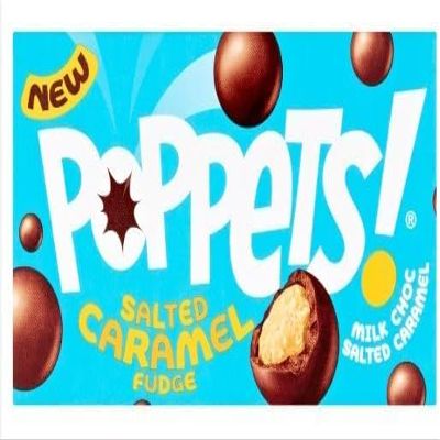 36 x Poppets Salted Caramel Fudge Delicious Tasty And Twisty Treat Gift Hamper For Birthday,Christmas Sold By Kidzbuzz