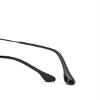 PARWANA Round Oversized Metal Reading Glasses Blue Light Blocking Eyeglasses Computer Readers Clear Vision Flat Light Mirror (Color : Black-rose, Size : +100) view 3