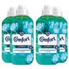 Comfort Creation Concentrated Fabric Conditioner with 100 Days of Long Lasting Fragrance and Softness Intense Liquid Fabric Softener 30 Washes, 900 ml (Waterlily & Lime, Buy 4)