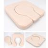 Universal PU Commode Seat Cushion, Sponge Padded Toilet Cushion for Bedside Commodes, for Bedside Commodes, Chair, for Elderly, Handicapped and Disabled view 4