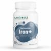 Ambrosial Iron Capsules 25mg - High Strength Supplements for Women & Men - Blood Support for Tiredness & Fatigue - Non-Constipating, Enhanced Absorption - Vegan, Gluten Free - 120 Iron Capsules view 1