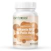 Ambrosial Vitamin B12 1000 mcg (Cyanocobalamin) & Folic Acid Tablets 500 mcg  Dual Formula in One Capsule  B12 Supplement for Women & Men Vegan, GMP Certified  120 Capsules (4 Months Supply) view 1
