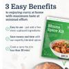 East at Home Bhuna Spice Kit | Make Restaurant Quality Bhuna Curry in 30 Minutes | Serves 4 | Vegan | Gluten-Free | Pack of 3 view 4