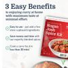 East at Home Rogan Josh Spice Kit, Authentic Indian Restaurant Style Curry Ready in 30 Minutes, Serves 4, Vegan & Gluten-Free, Premium Indian Spices, Pack of 1 view 3