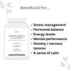 Ashwagandha Vita Complex with Ashwagandha Root KSM66, Cordyceps Mushroom, Reishi Mushroom - 90 Vegan Powder Capsule Supplements - Gluten Free- Made in The UK view 4