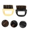 ABOOFAN Household Beard Brush Bristle Beard Brush 2Pcs Gentleman's Style for Men Exfoliate Skin Wet Shaving view 4