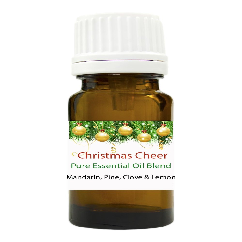 10ml Christmas Cheer Pure Essential Oil Blend - Mandarin, Clove, Pine & Lemon