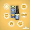 Natures Aid Vitamin D3 Daily Oral Spray 30ml - Natural High Strength 2000iu Supports Bones Teeth Healthy Immune System - Pill Tablet Capsule Free Liquid Supplement 3-Month Supply - Suitable Vegetarian view 4
