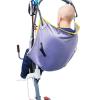 Universal Mesh Bath Patient Lift Sling, Toileting Sling Divided Leg Shower Sling, Full Body Sling for Transfer from Bed to Wheelchair, Deck Chair, Shower Chair view 4