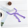 POPETPOP Manual Facial Hair Threader Spring Epilator Portable Face Hair Remover Tool for Women Sensitive Skin Use at Home and Travel Random Color view 2