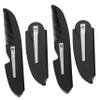 POPETPOP 4pcs Portable Folding Beard Comb for Men Lightweight Mustache Grooming Tool Travel-friendly Hair Supply for Clean Styling and Beard Maintenance view 1