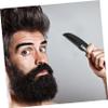 POPETPOP 4pcs Portable Folding Beard Comb for Men Lightweight Mustache Grooming Tool Travel-friendly Hair Supply for Clean Styling and Beard Maintenance view 4