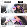 24in Non-Slip Wheelchair Push Rim Covers - Protect Rear Wheel - Durable Hand Push Covers - Reliable Accessory for Wheelchair - by Wheelchair Cover view 3